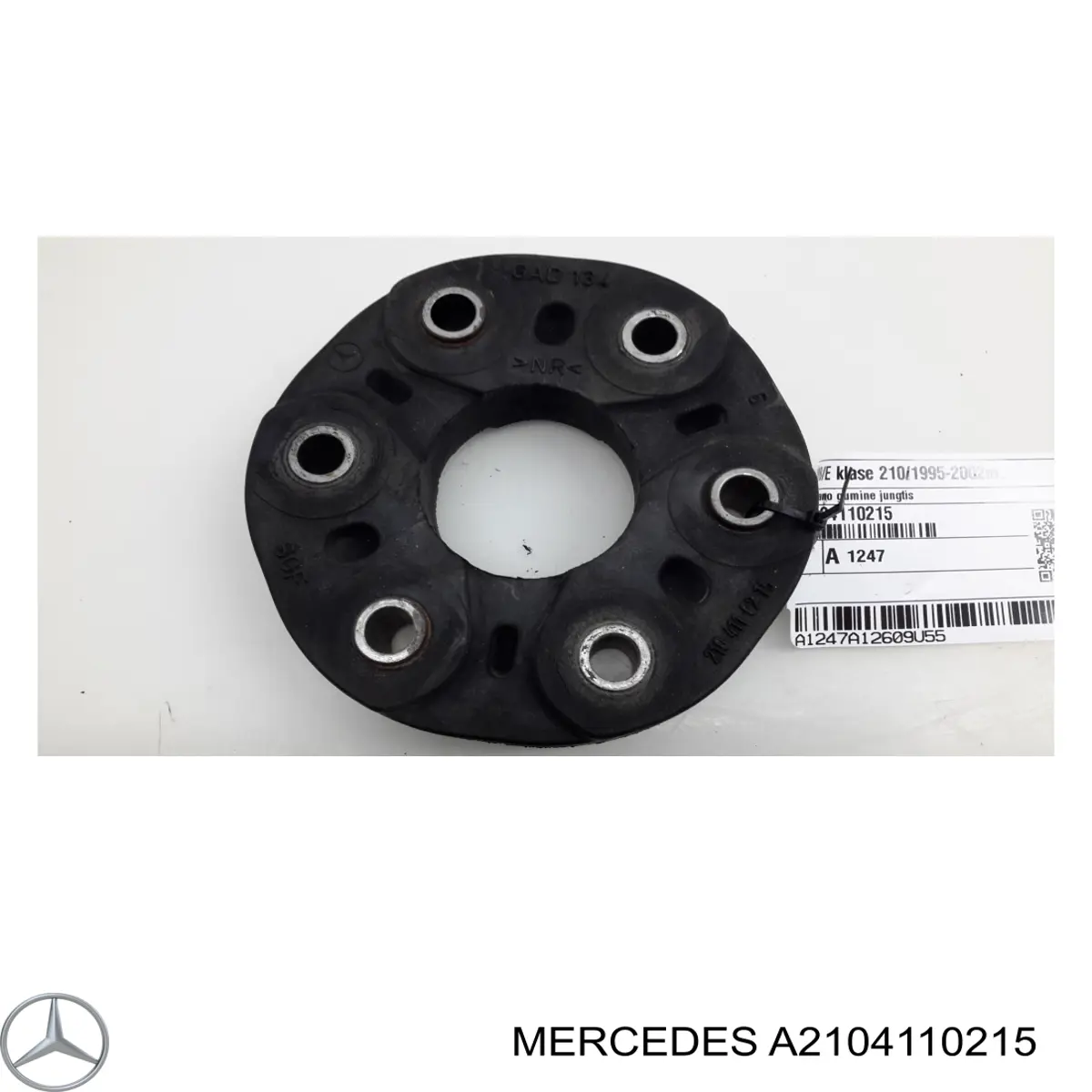 A2104110215 Mercedes Муфта кардана еластична, перед./зад.