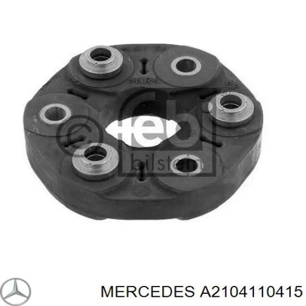 Купити A2104110415 Mercedes Гумова муфта кардана