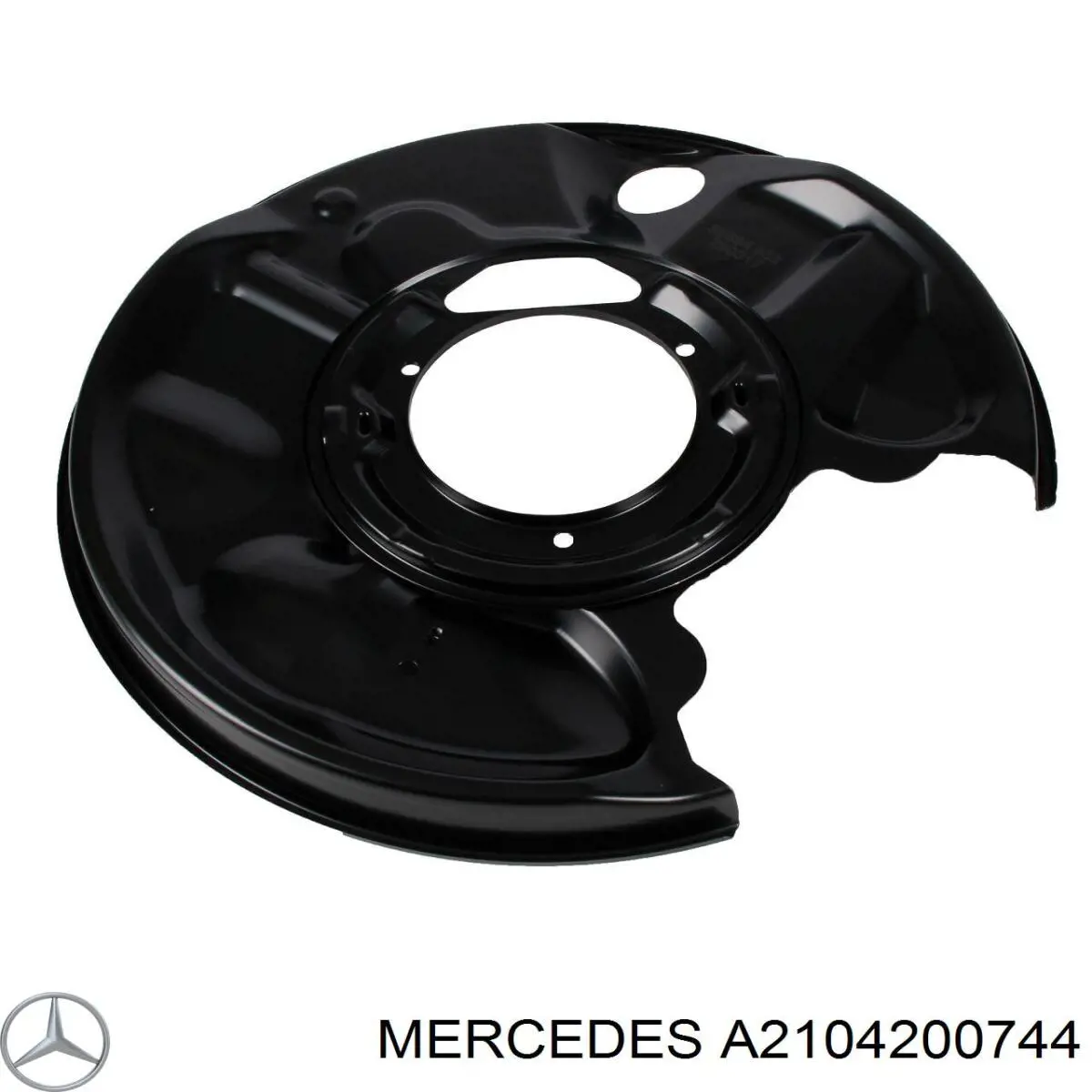 Купити A2104200744 Mercedes Захист гальмівного диска заднього, правого