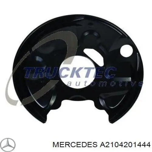 Купити A2104201444 Mercedes Захист гальмівного диска заднього, лівого