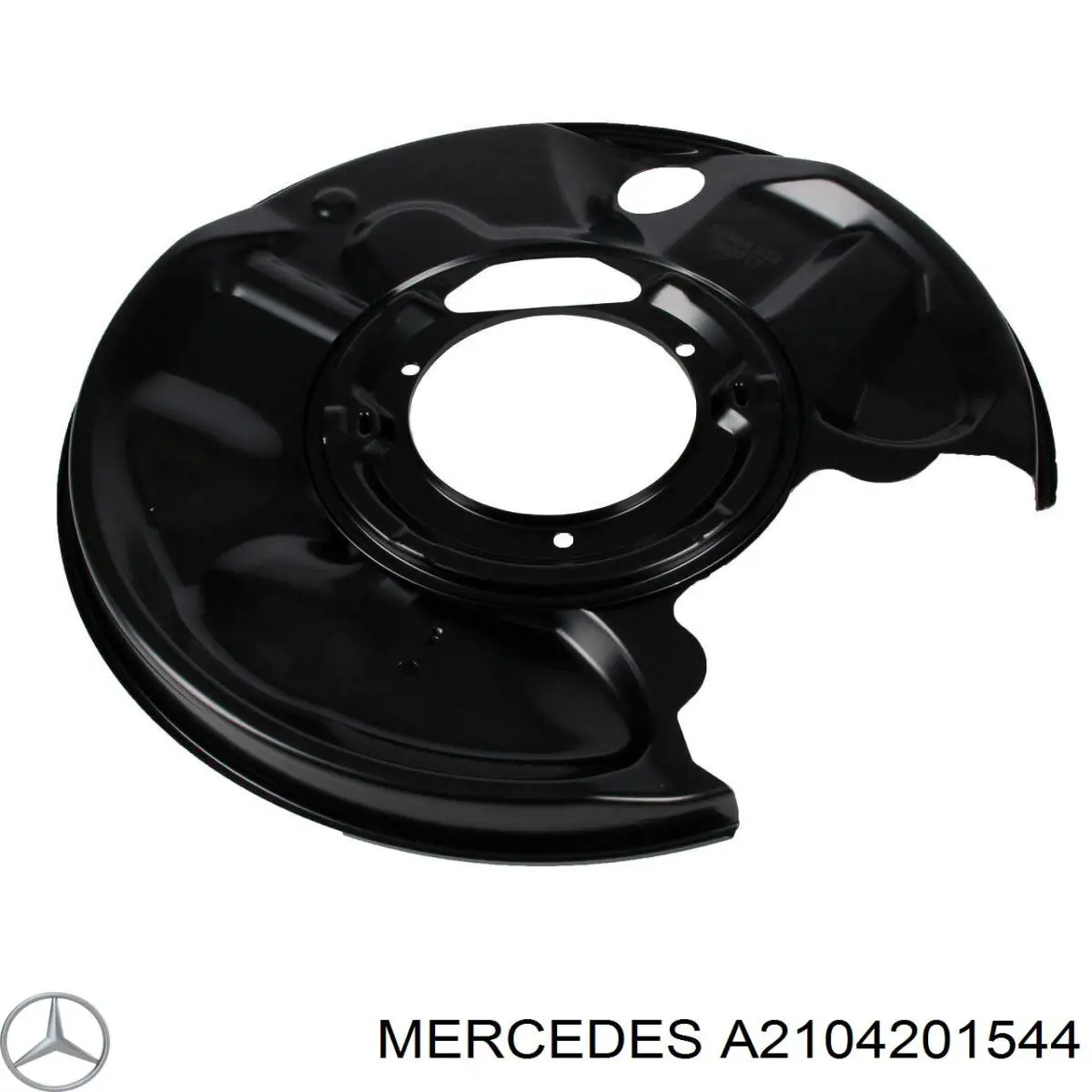 Захист гальмівного диска заднього, правий Mercedes A2104201544