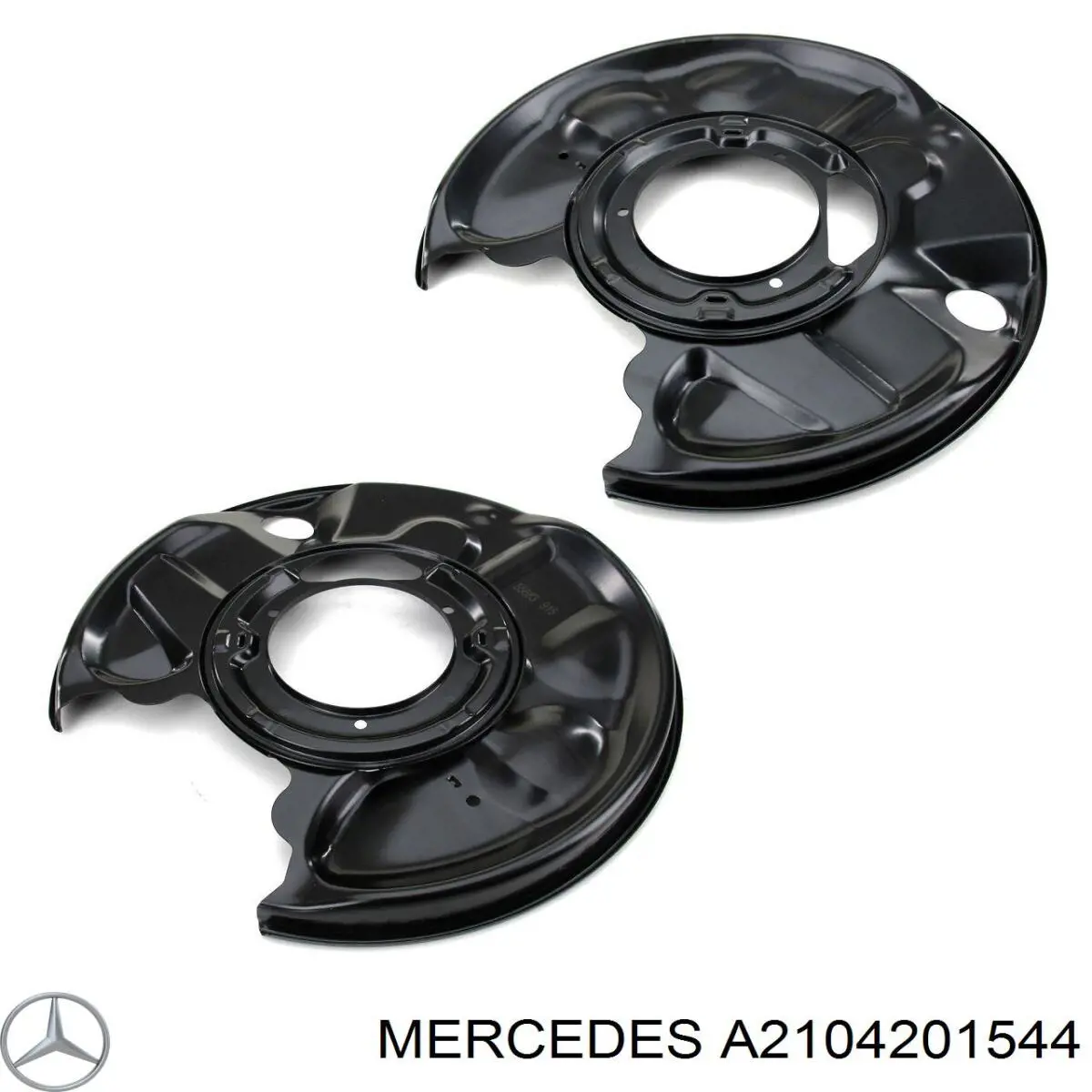 Купити A2104201544 Mercedes Захист гальмівного диска заднього, правого