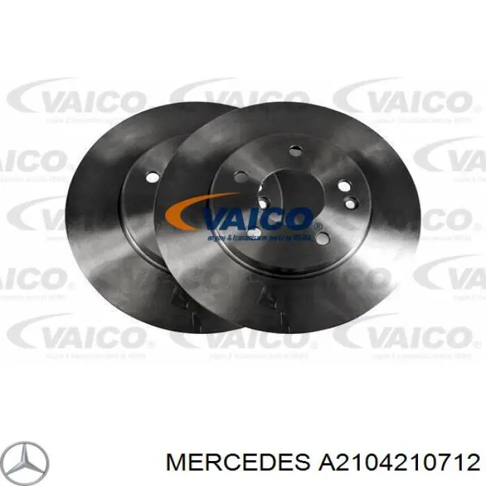 Купити A2104210712 Mercedes Ротор гальмівний