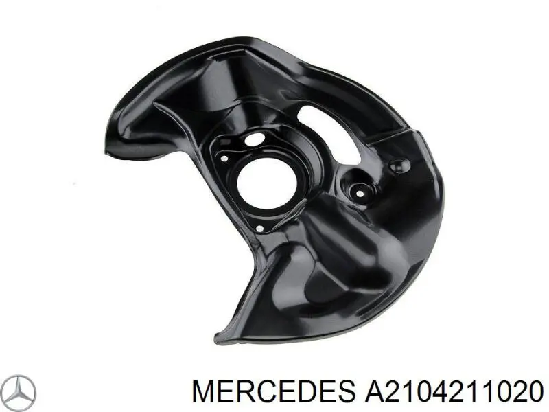 A2104211020 Mercedes Кожух гальмівного диска
