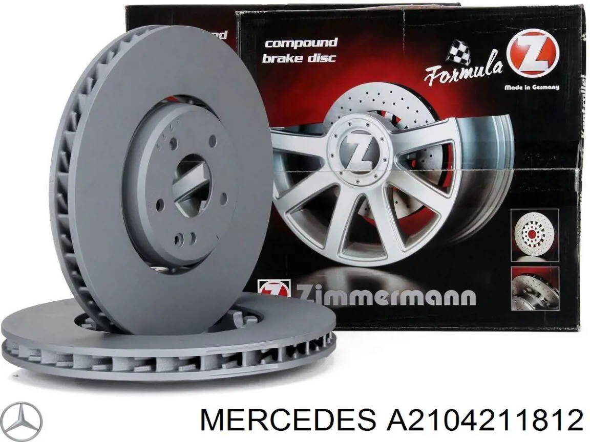 Купити A2104211812 Mercedes Ротор гальмівний