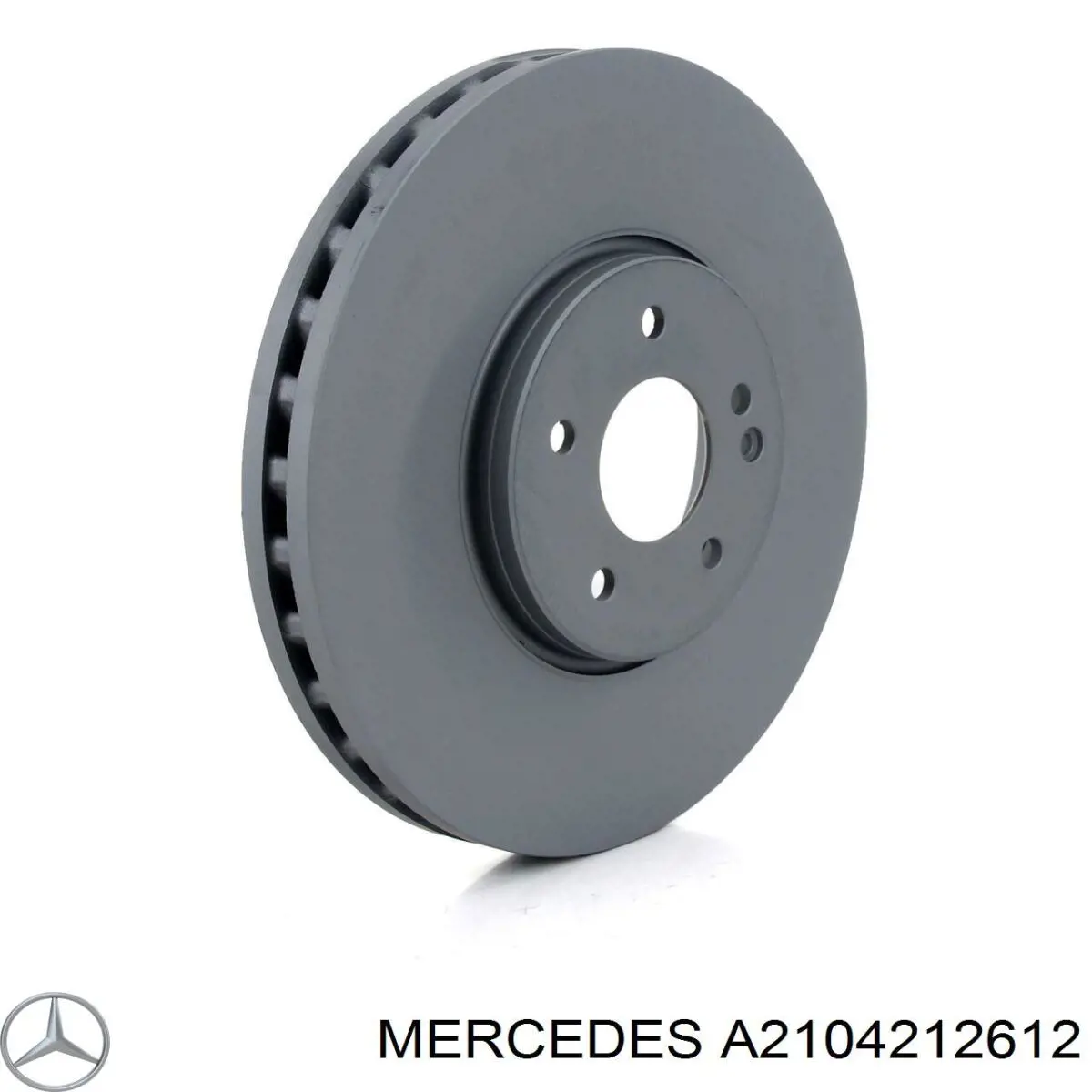 Гальмівні диски передні A2104212612 Mercedes