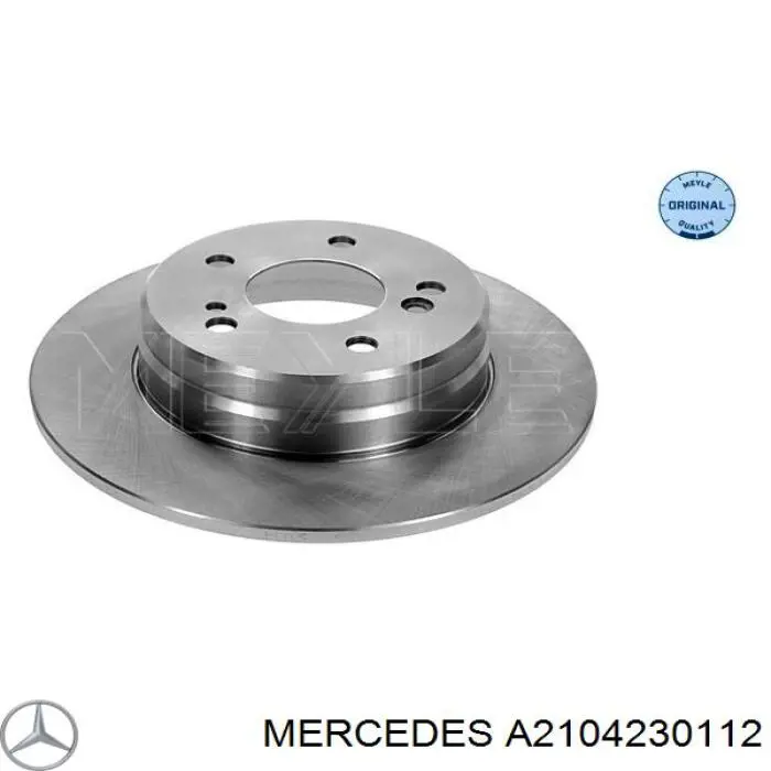 Задні дискові гальма Mercedes A2104230112 ціна, від 28.31 USD