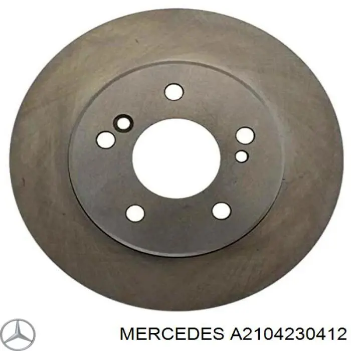 A2104230412 Mercedes Дискові гальма