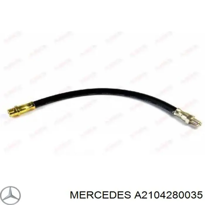 Шланг гальмівний задній Mercedes A2104280035 ціна, від 4.19 USD