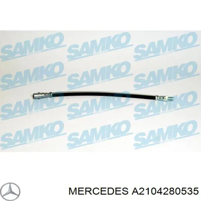 Купити A2104280535 Mercedes Гальмівні шланги передні
