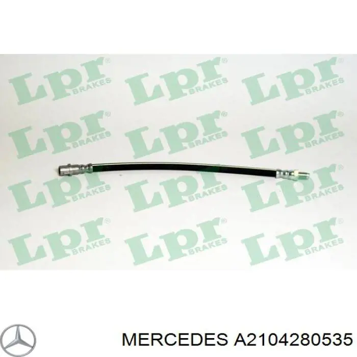 Шланг гальмівний передній Mercedes A2104280535 ціна, від 7.63 USD