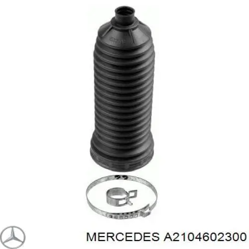 A2104602300 Mercedes пильник рульового механізму/рейки