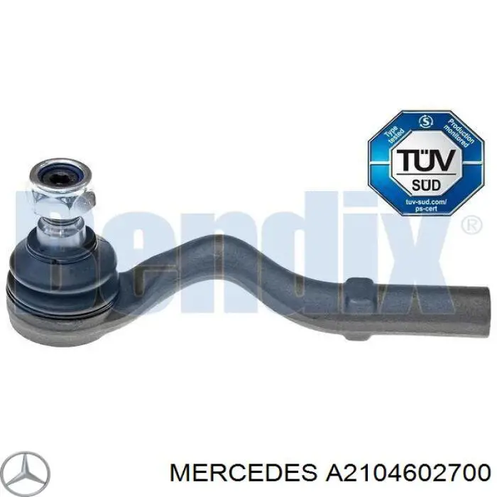 A210460270080 Mercedes Рейковий рульовий механізм