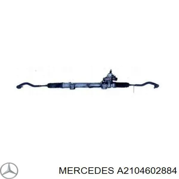 A2104602884 Mercedes рейка рульова