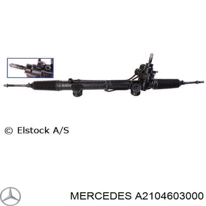 Управління рульове в зборі Mercedes A2104603000 ціна, від 257.41 USD