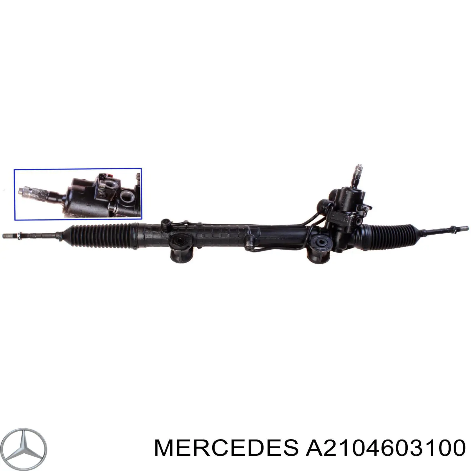 Управління рульове в зборі Mercedes A2104603100 ціна, від 240.72 USD