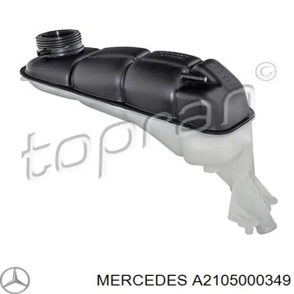 A2105000349 Mercedes Розширювальний бачок охолодження