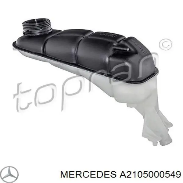 A2105000549 Mercedes Розширювальний бачок охолодження