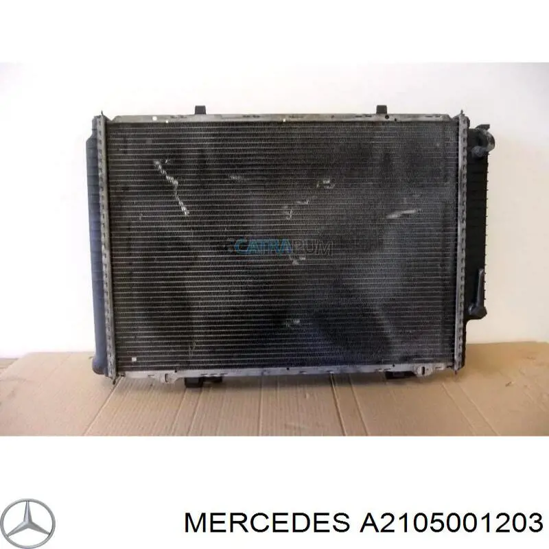 A2105001203 Mercedes радіатор охолодження двигуна