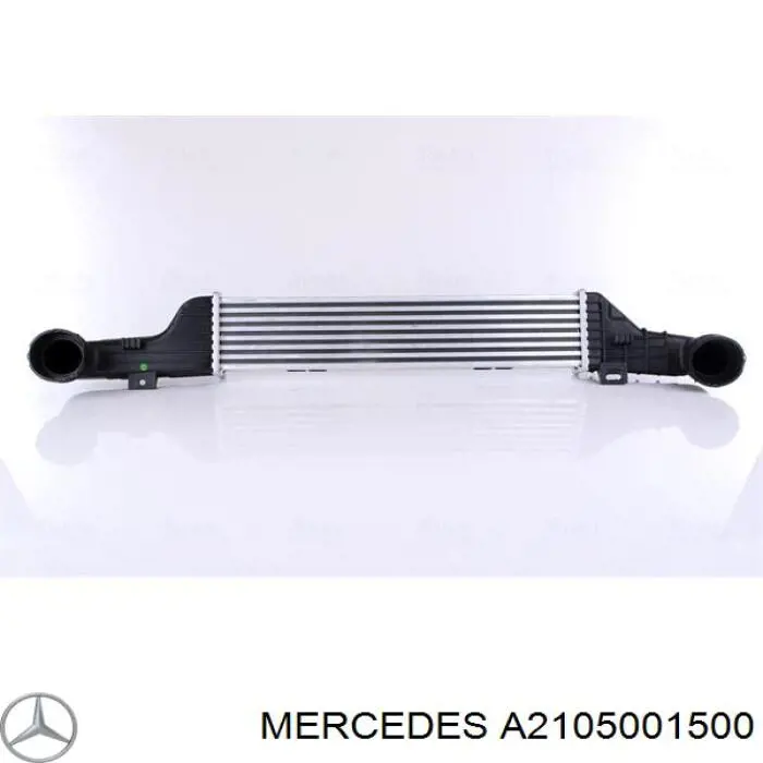 A2105001500 Mercedes Охолоджувач наддувочного повітря