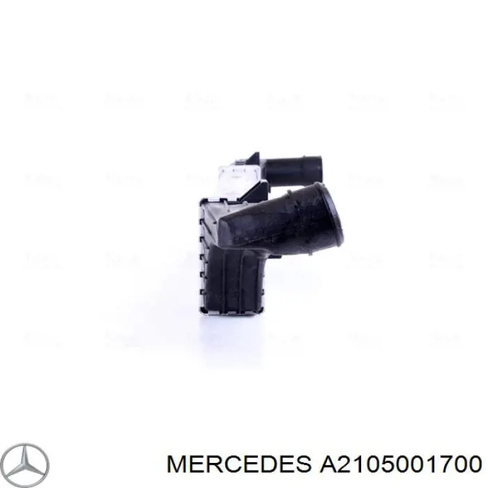 Система охолодження наддувочного повітря Mercedes A2105001700 ціна, від 58.66 USD
