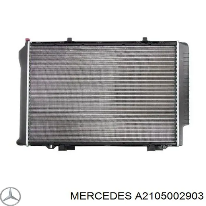 A2105002903 Mercedes Радіатор охолодження двигуна