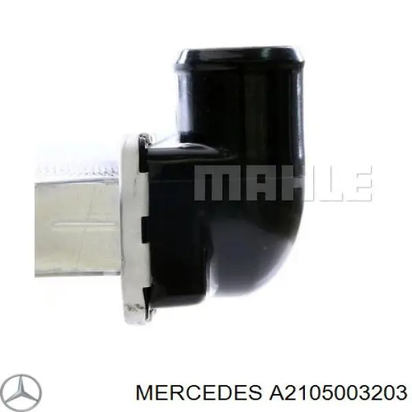 Купити A2105003203 Mercedes Радіатор двигуна