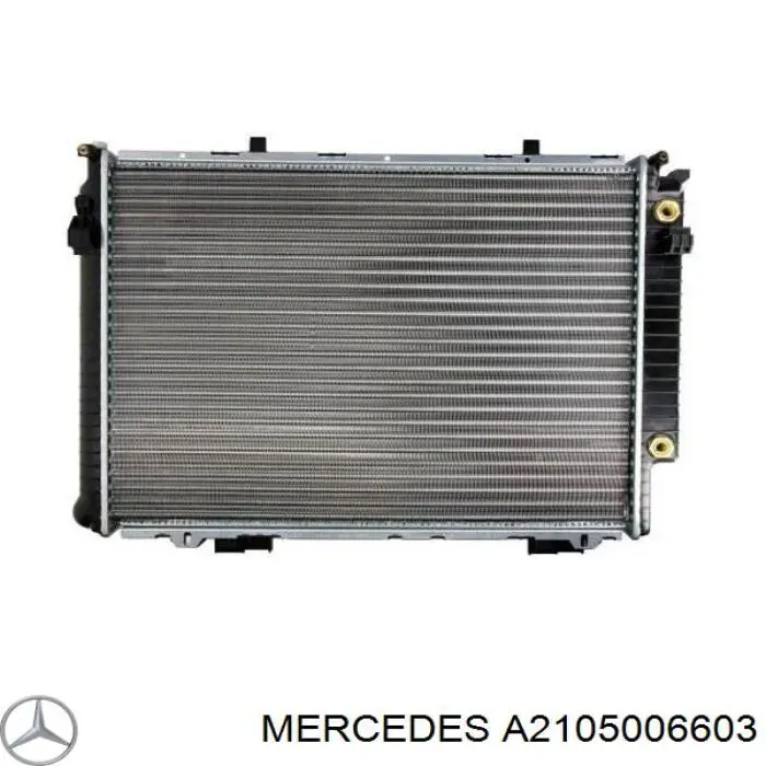 Купити A2105006603 Mercedes Радіатор двигуна