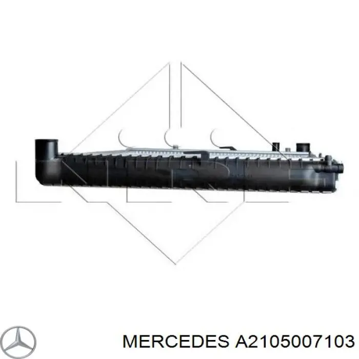 Радіатор основний Mercedes A2105007103 ціна, від 114.17 USD