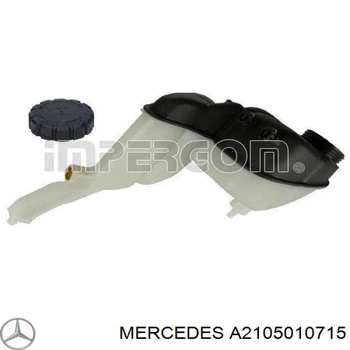 Кришка/пробка розширювального бачка A2105010715 Mercedes