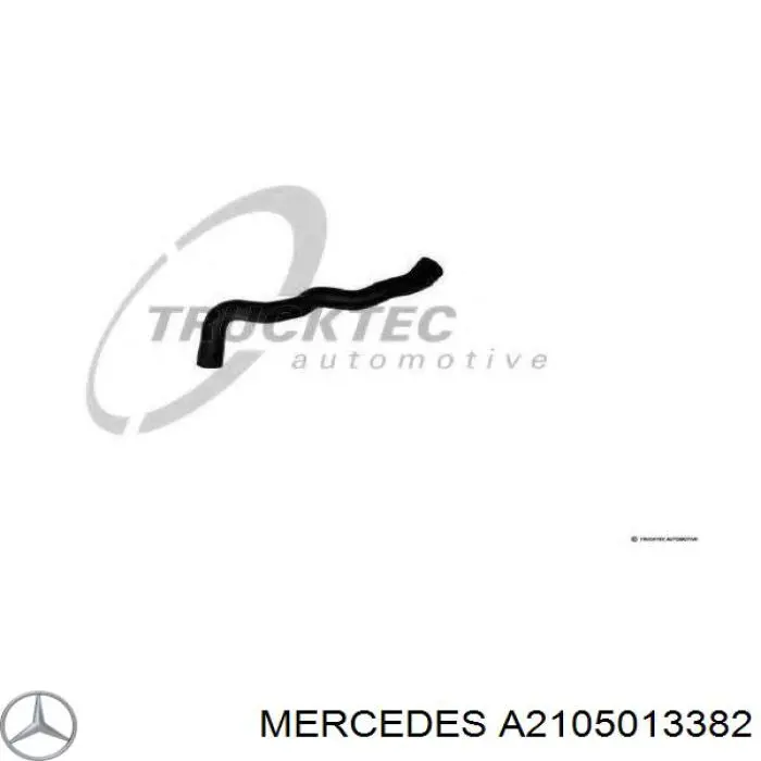 Купити A2105013382 Mercedes Шланг/патрубок радіатора охолодження, верхній