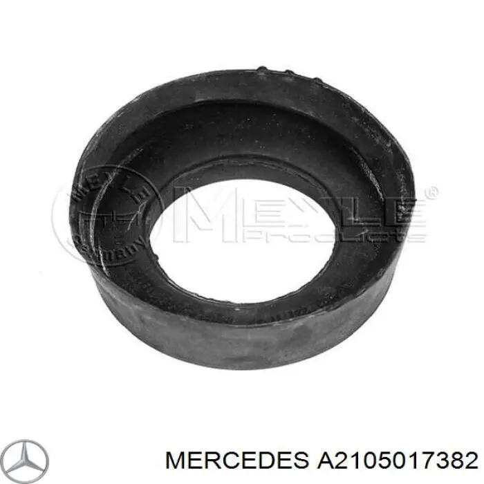 A2105017382 Mercedes шланг/патрубок радіатора охолодження, нижній