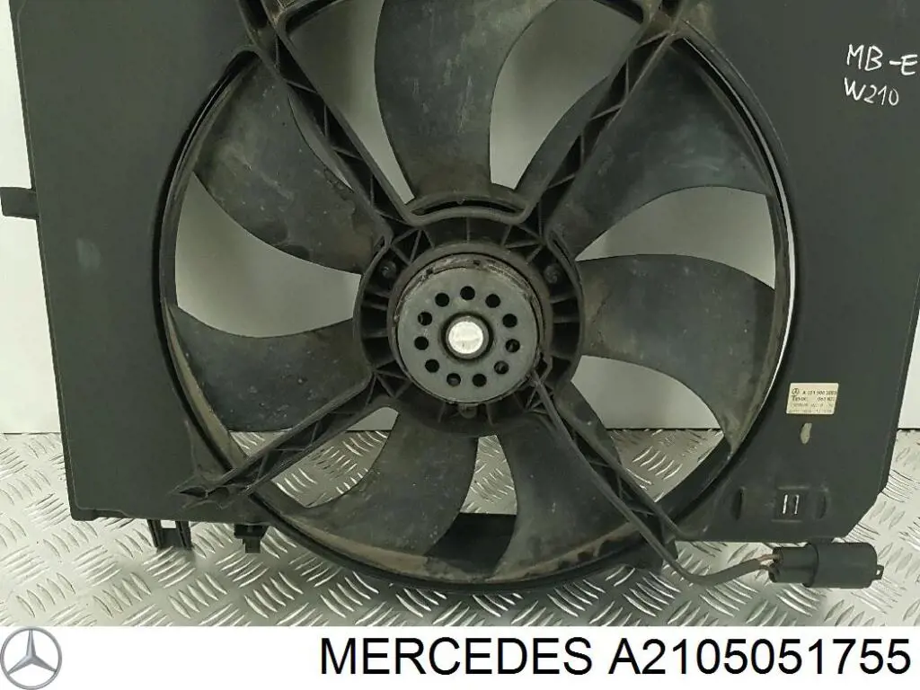 Купити A2105051755 Mercedes Дифузор вентилятора