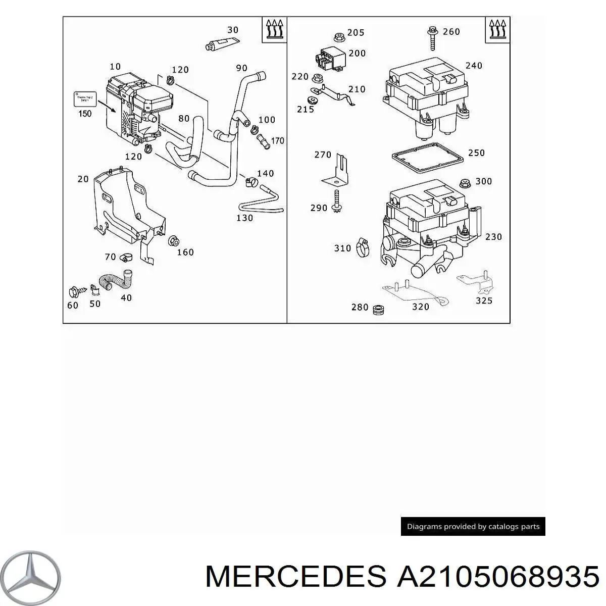  A2105068935 Mercedes