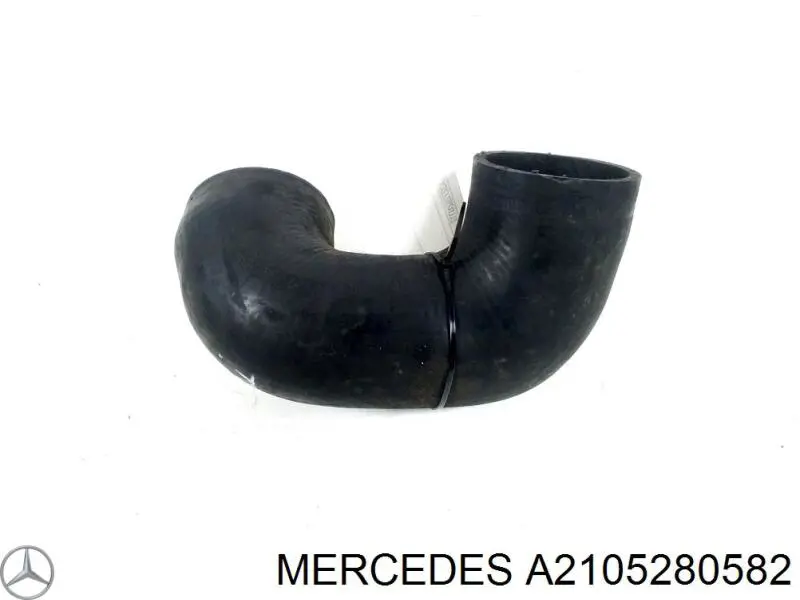 Шланг/патрубок інтеркуллера Mercedes A2105280582 ціна, від 19.00 USD