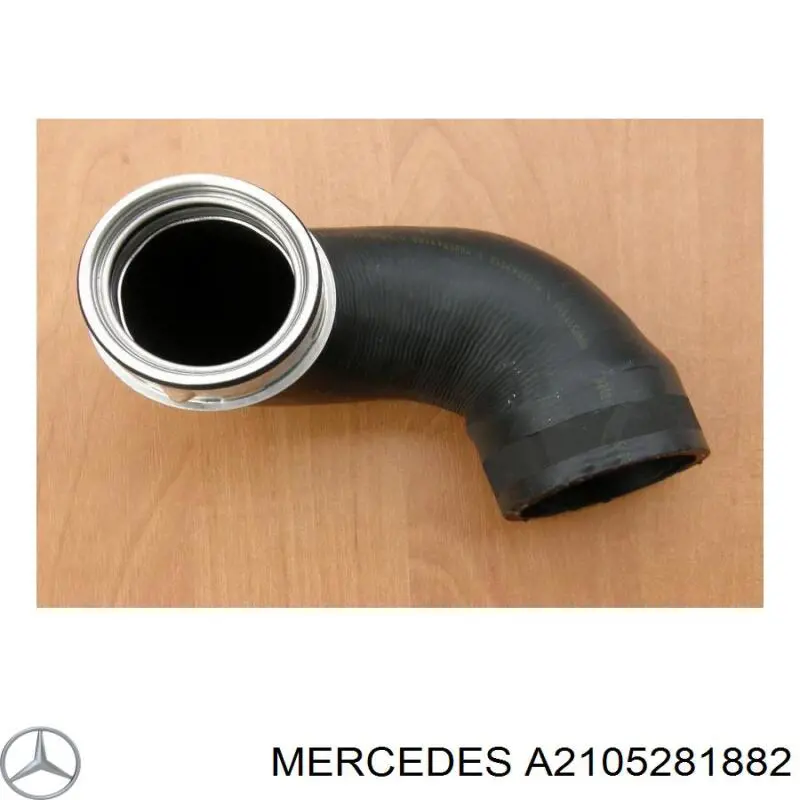 A2105281882 Mercedes шланг/патрубок інтеркулера, лівий