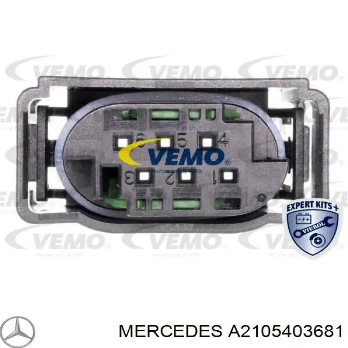 Роз'єм (фішка) дросельної заслінки Mercedes A2105403681 ціна, від 5.07 USD