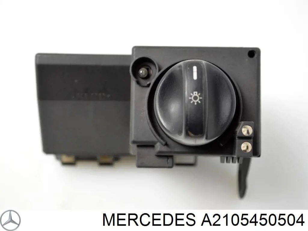 Купити A2105450504 Mercedes Перемикач світла фар, на "торпеді"