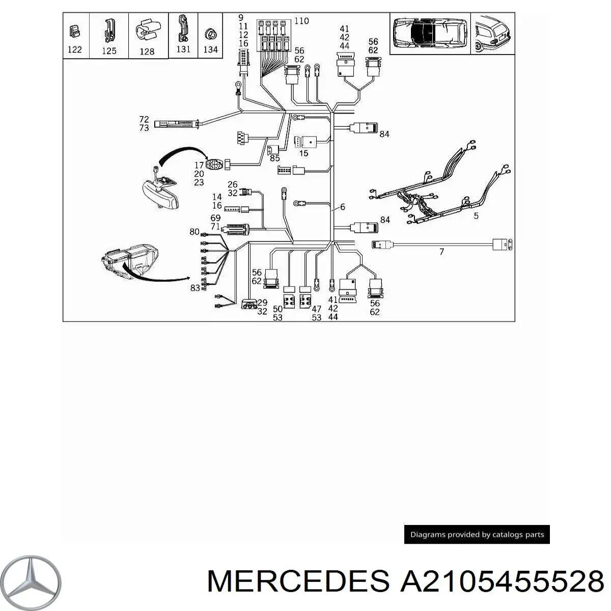 A2105455528 Mercedes 