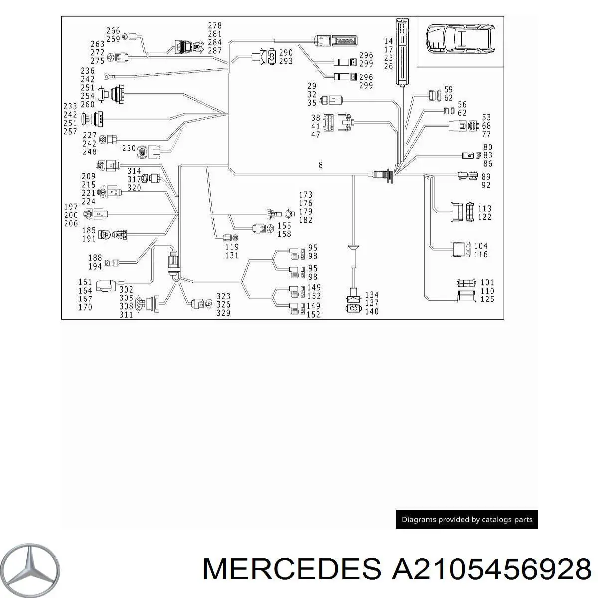 A2105456928 Mercedes 