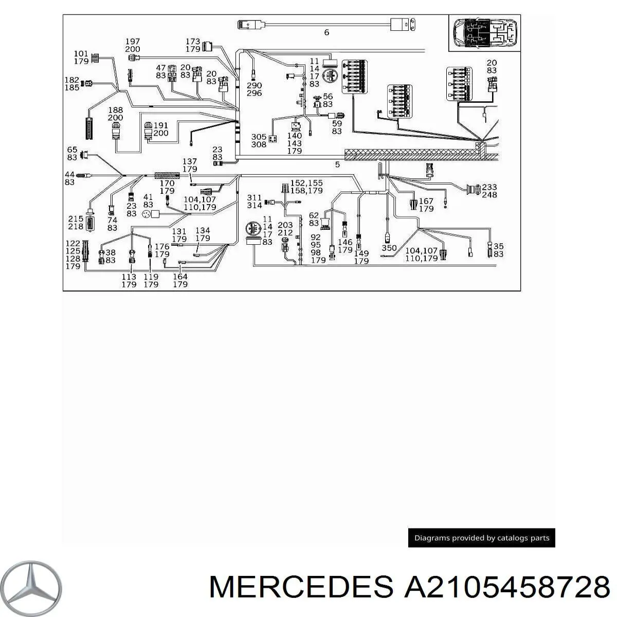 A2105458728 Mercedes 