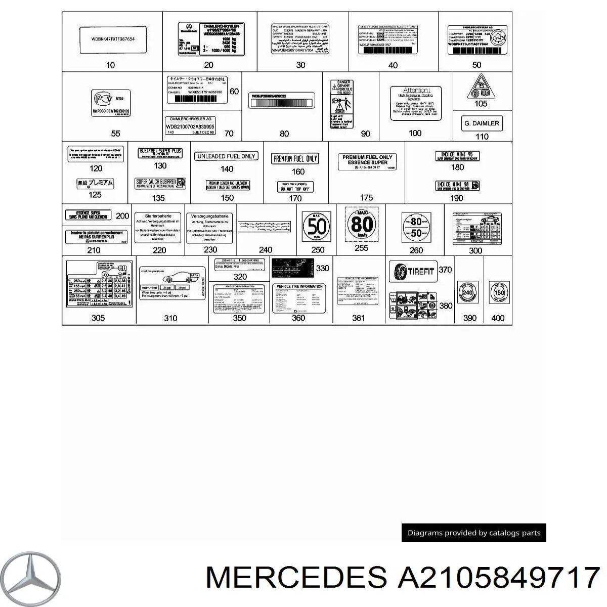  A2105849717 Mercedes