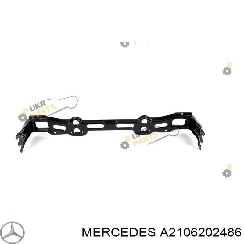 Супорт радіатора нижній/монтажна панель кріплення фар на Mercedes E-Class (W210)