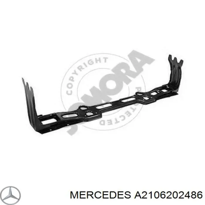 Купити A2106202486 Mercedes Підсилювач бампера