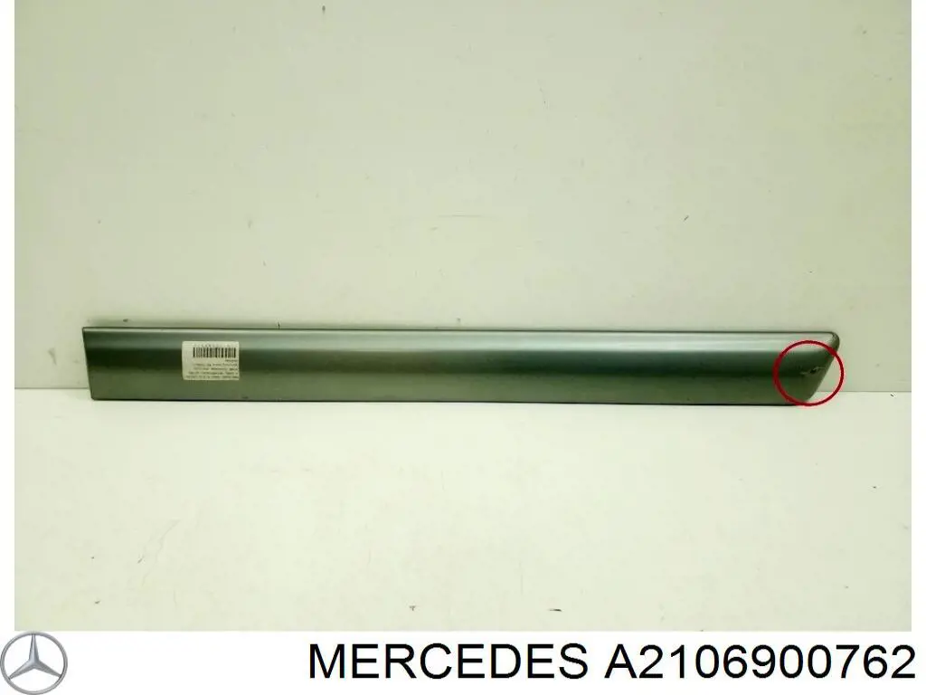 Молдинг задніх лівих дверей Mercedes A2106900762 ціна, від 3.72 USD
