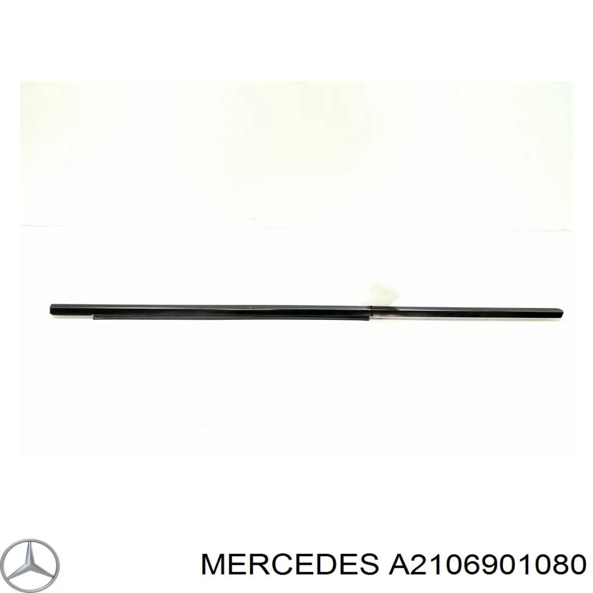 Молдинг опускного скла нижній, двері задньої, правої Mercedes A2106901080 ціна, від 4.75 USD