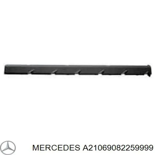 Накладка зовнішня (молдинг) порога, правий Mercedes A21069082259999 ціна, від 19.00 USD