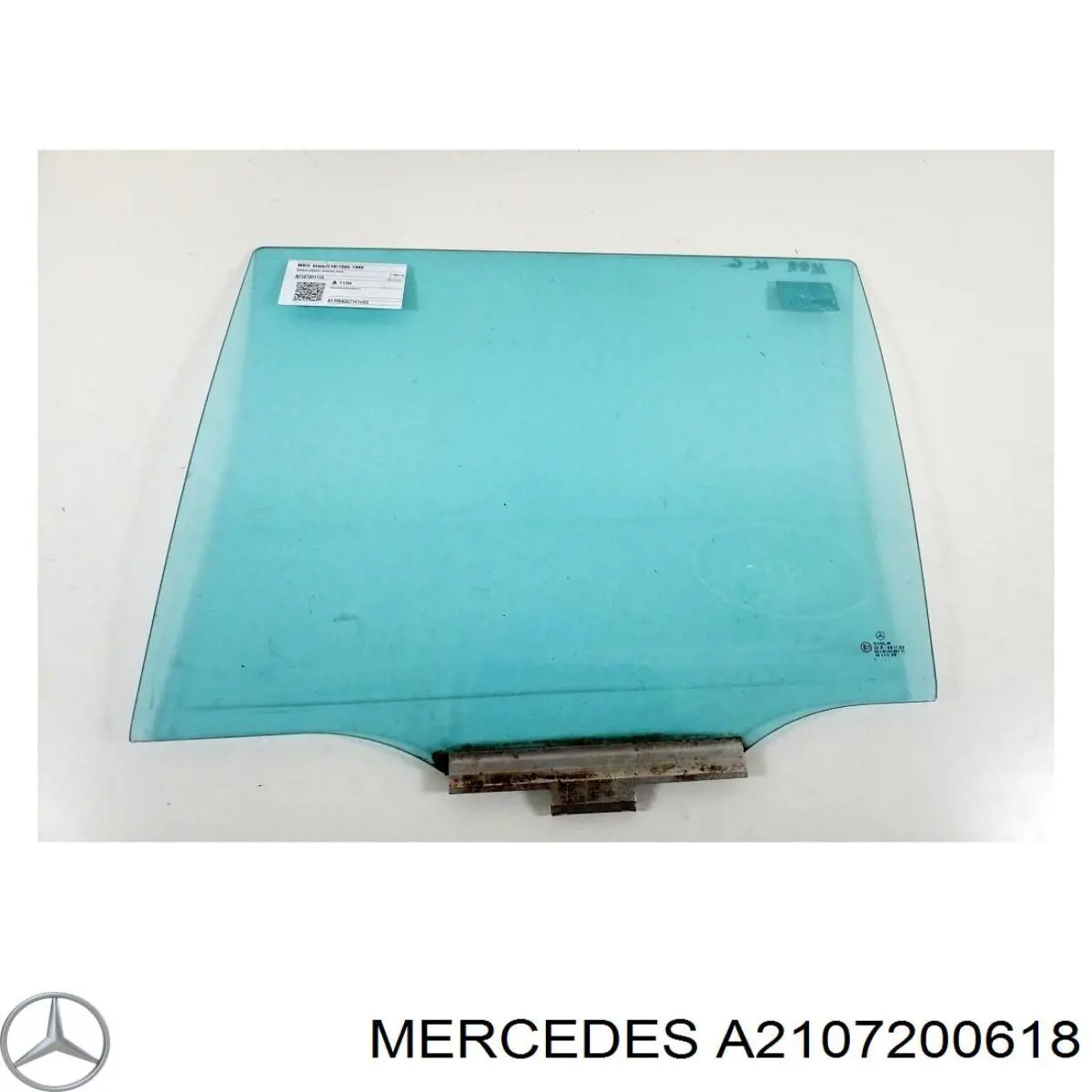 Скло передньої правої двері Mercedes A2107200618 ціна, від 12.67 USD