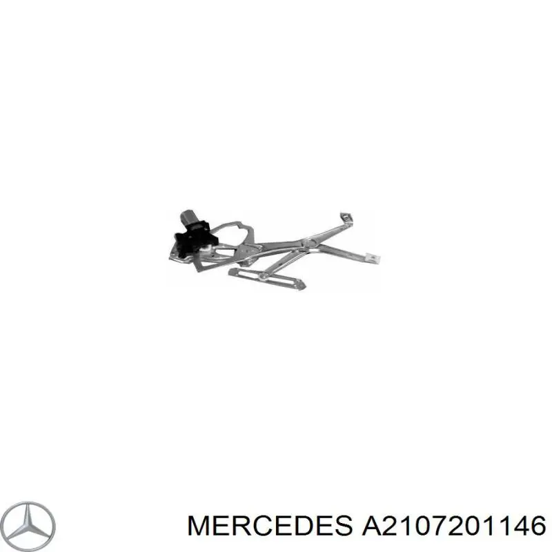 Купити A2107201146 Mercedes Механізм стеклопідйомника водійських дверей