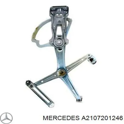 A2107201246 Mercedes механізм склопідіймача двері передньої, правої